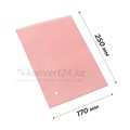 РОЗОВЫЙ ПАКЕТ СЛАЙДЕР 17*25 см с для одежды SL17/25pink - фото 6304