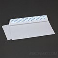 Конверт E65 110х220 мм с лентой канцелярский белый E65.10